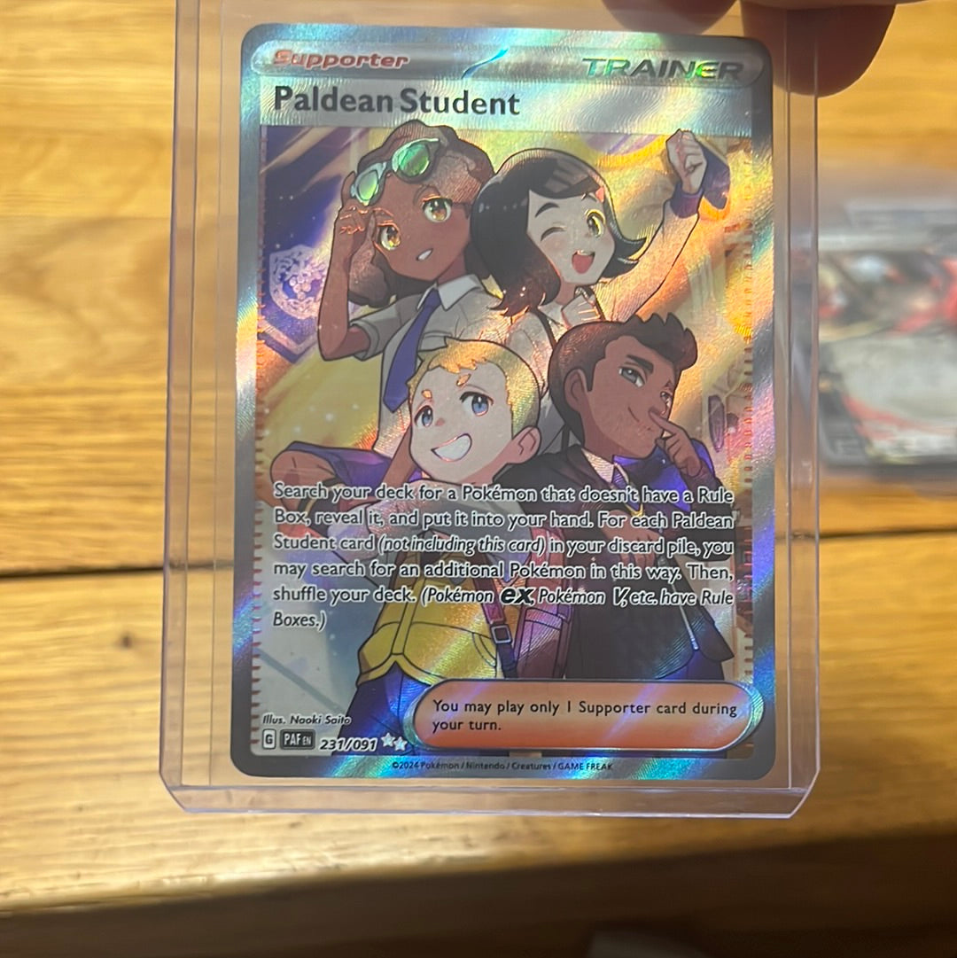 Paldean Fates: Paldean Student #231 Paldean Fates: Paldean Student #231